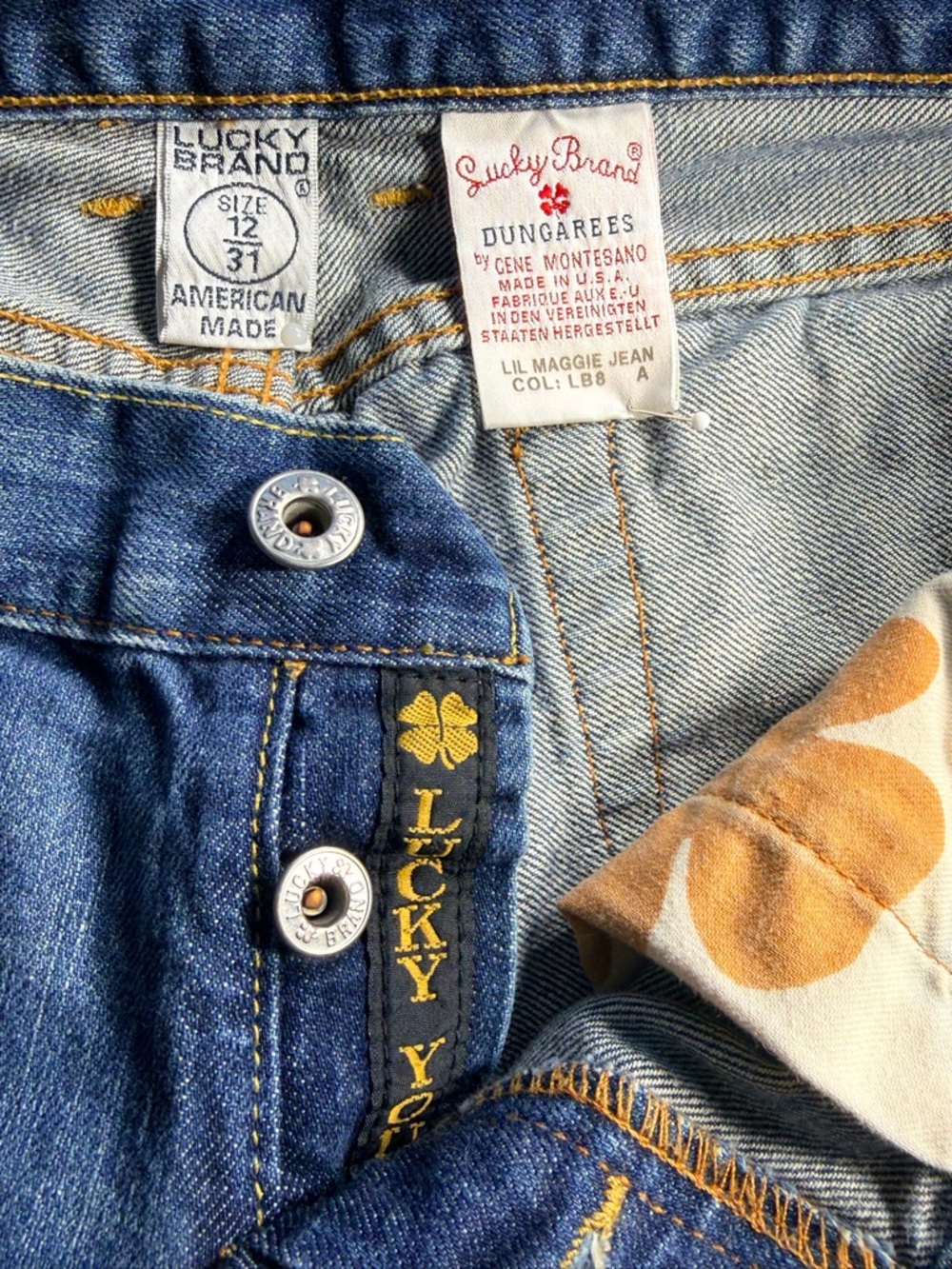 Lucky Brand Embroidered Floral Flare Jeans - Size 12/31 EUC - Picture 3 of 14